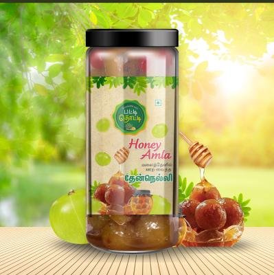 Amla Soaked with Hill Honey 1/2 kg-மலைத்தேனில் ஊற வைத்த தேன்நெல்