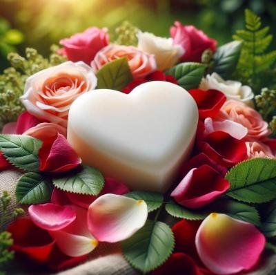 Rose Petal Soap 110gm - ரோஜா இதழ் சோப் 110 கி