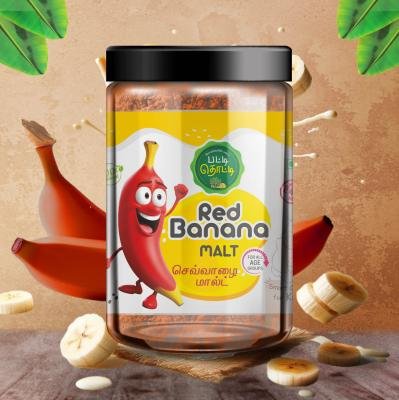 Red Banana Malt 250 gm செவ்வாழை மால்ட் 250 கி
