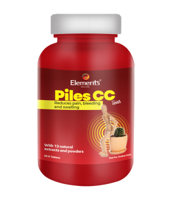 Piles CC Tablets 60 Nos - Elements